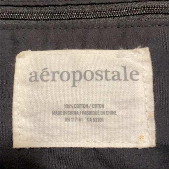 Aeropostale black canvas bag - Picture 5 of 6